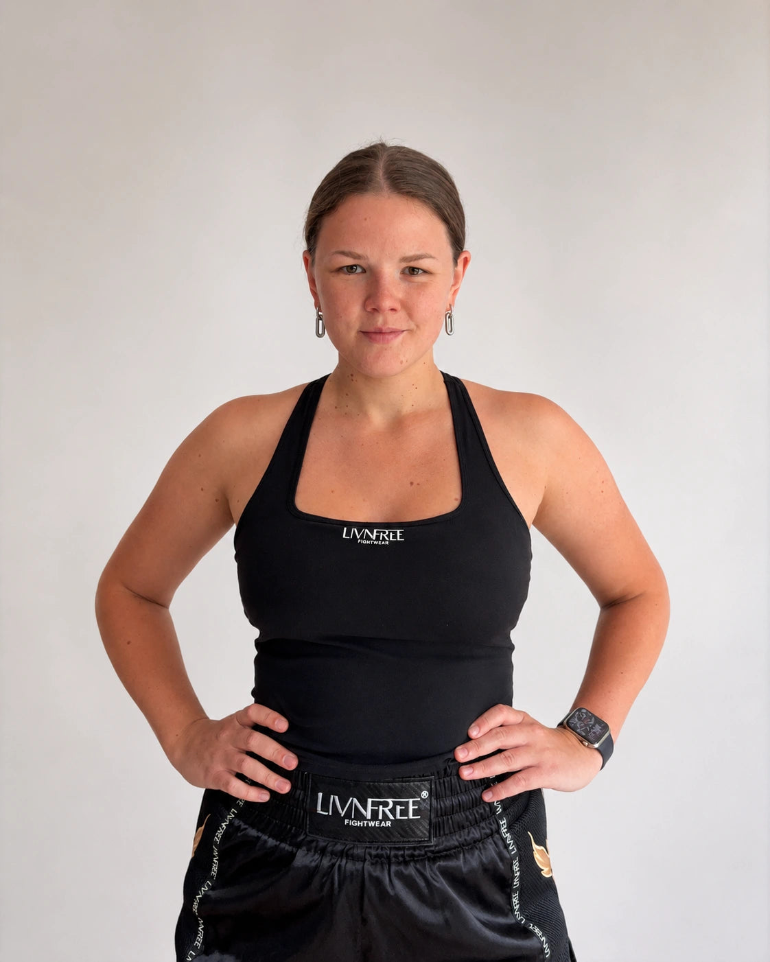 Crop Top mit integriertem Sport-BH