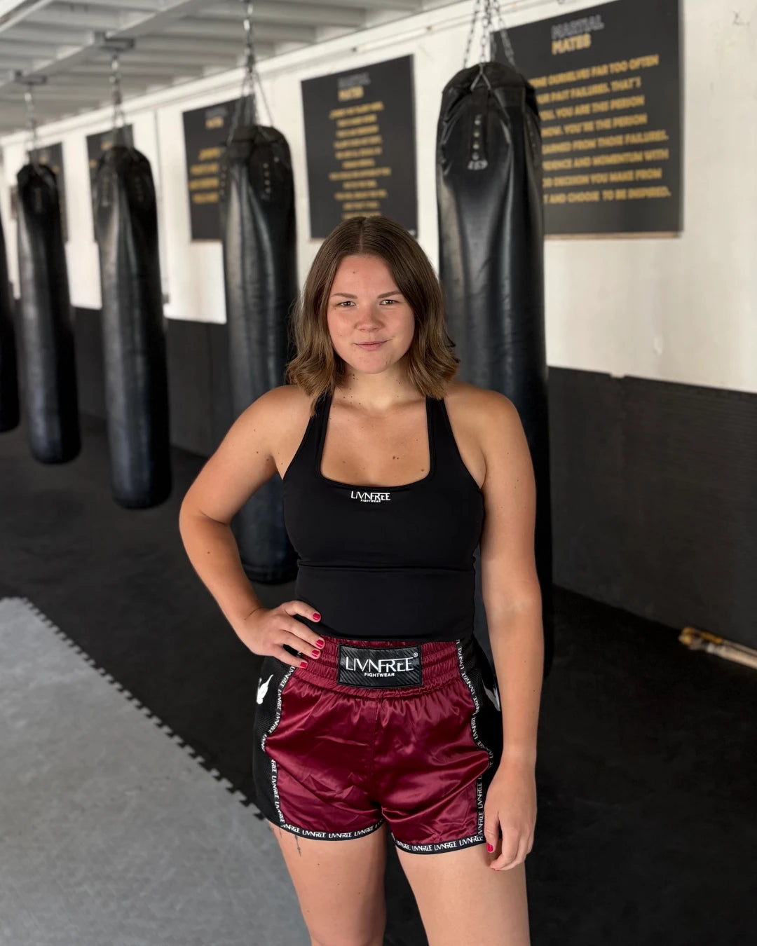 Crop Top mit integriertem Sport-BH